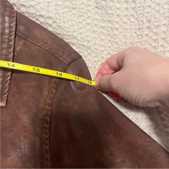 L’AGENCE Laverne Cotton Coated Cropped Biker Moto Jacket size xs NWT  $600 - Picture 11 of 12